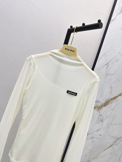 Miu 25fw mesh bottoming shirt