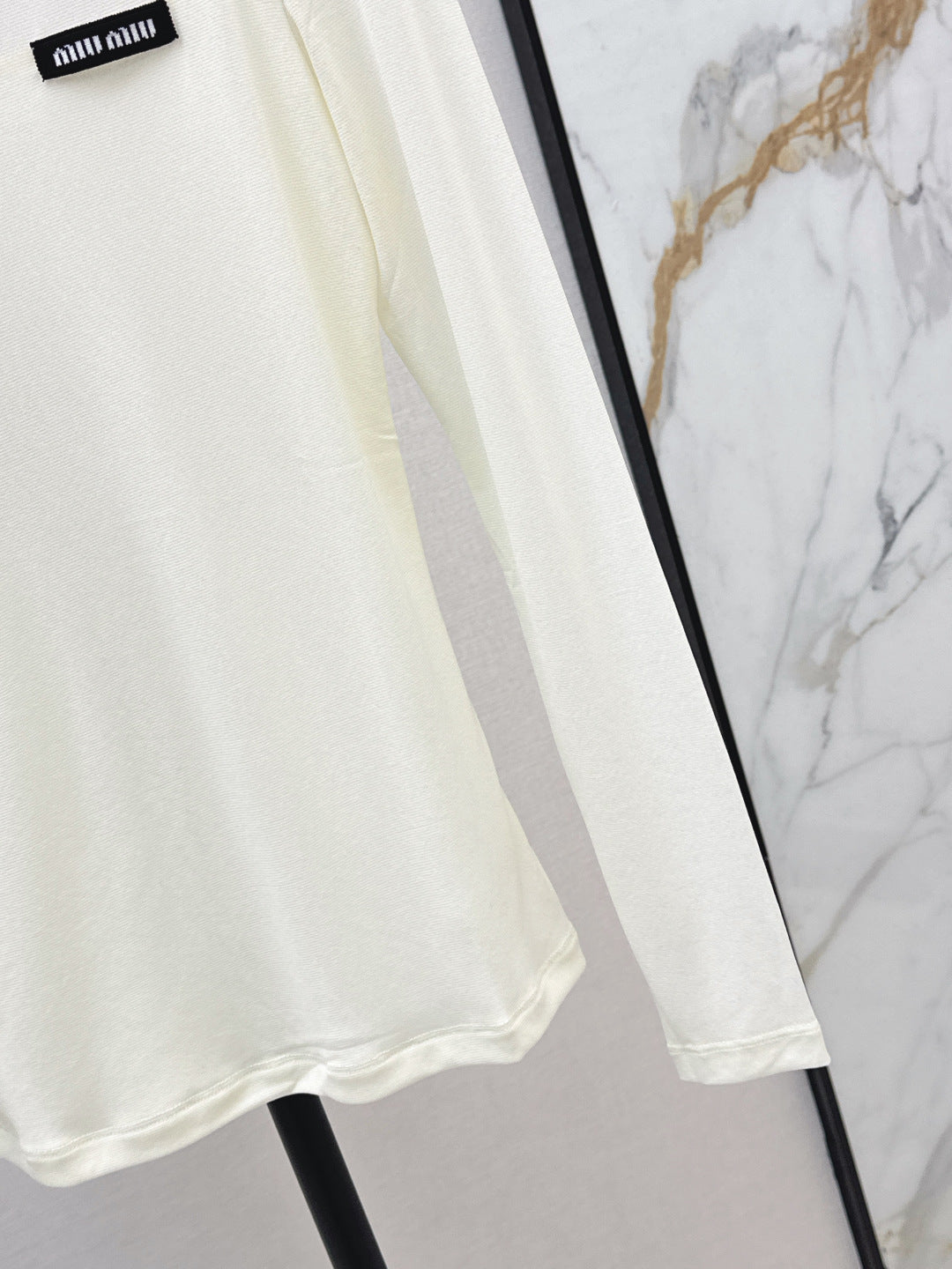 Miu 25fw mesh bottoming shirt