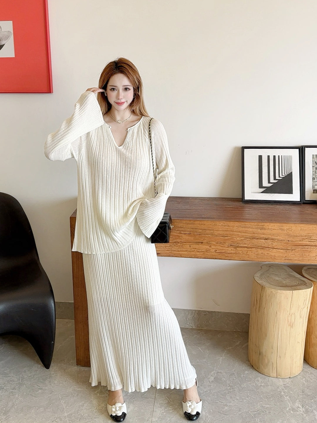 Loro 25fw wool suit