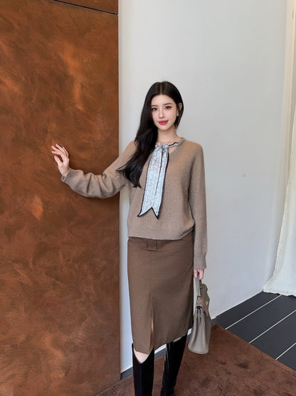CD 25fw Wool knit sweater