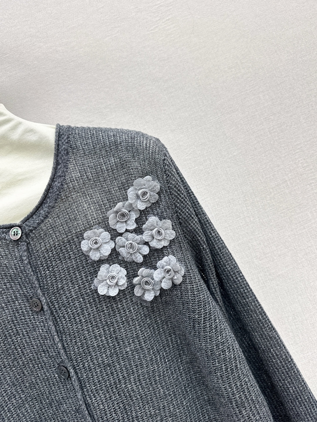 Chan 25fw knit cardigan