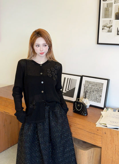 Chan 25fw knit cardigan