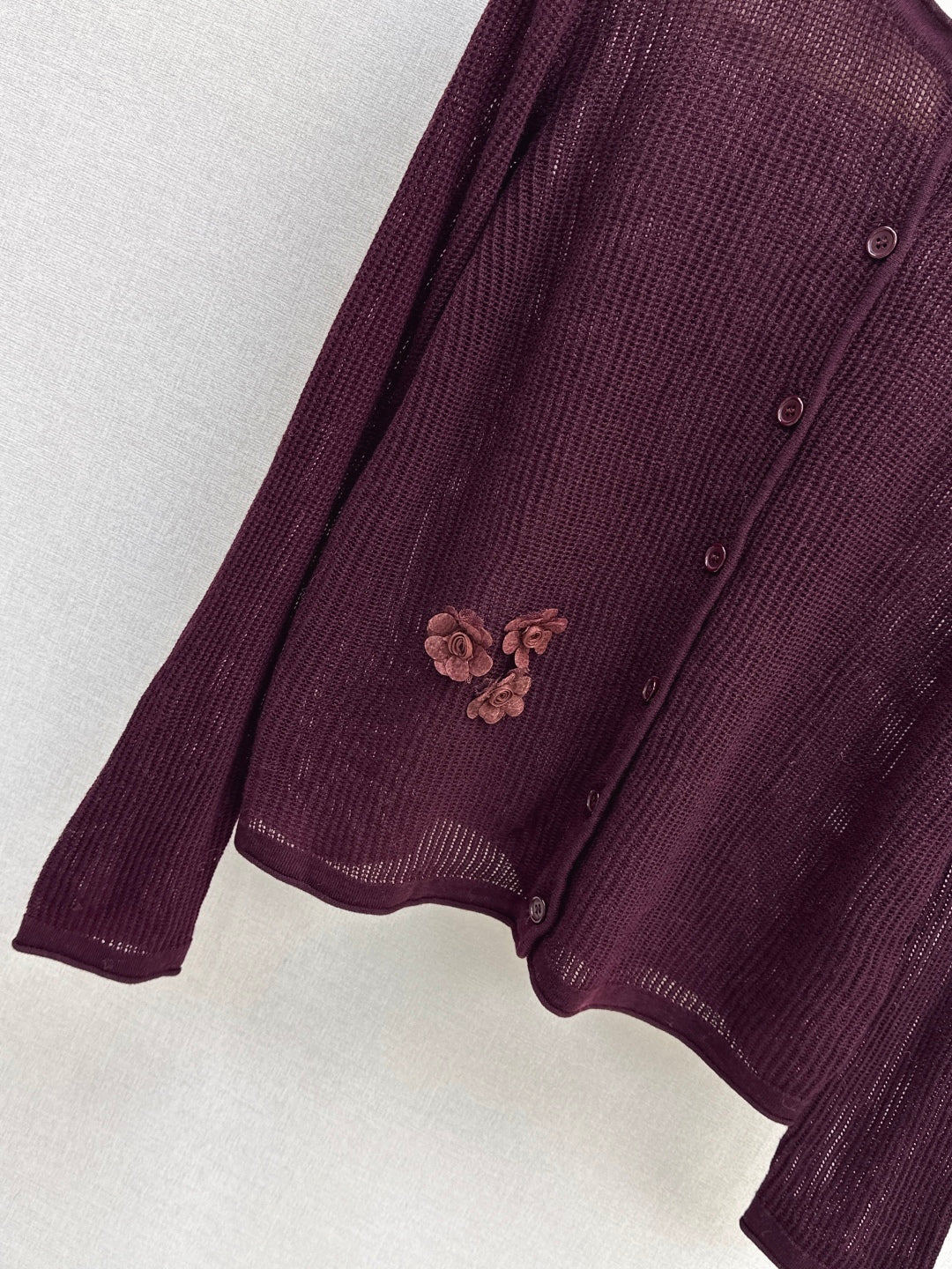 Chan 25fw knit cardigan