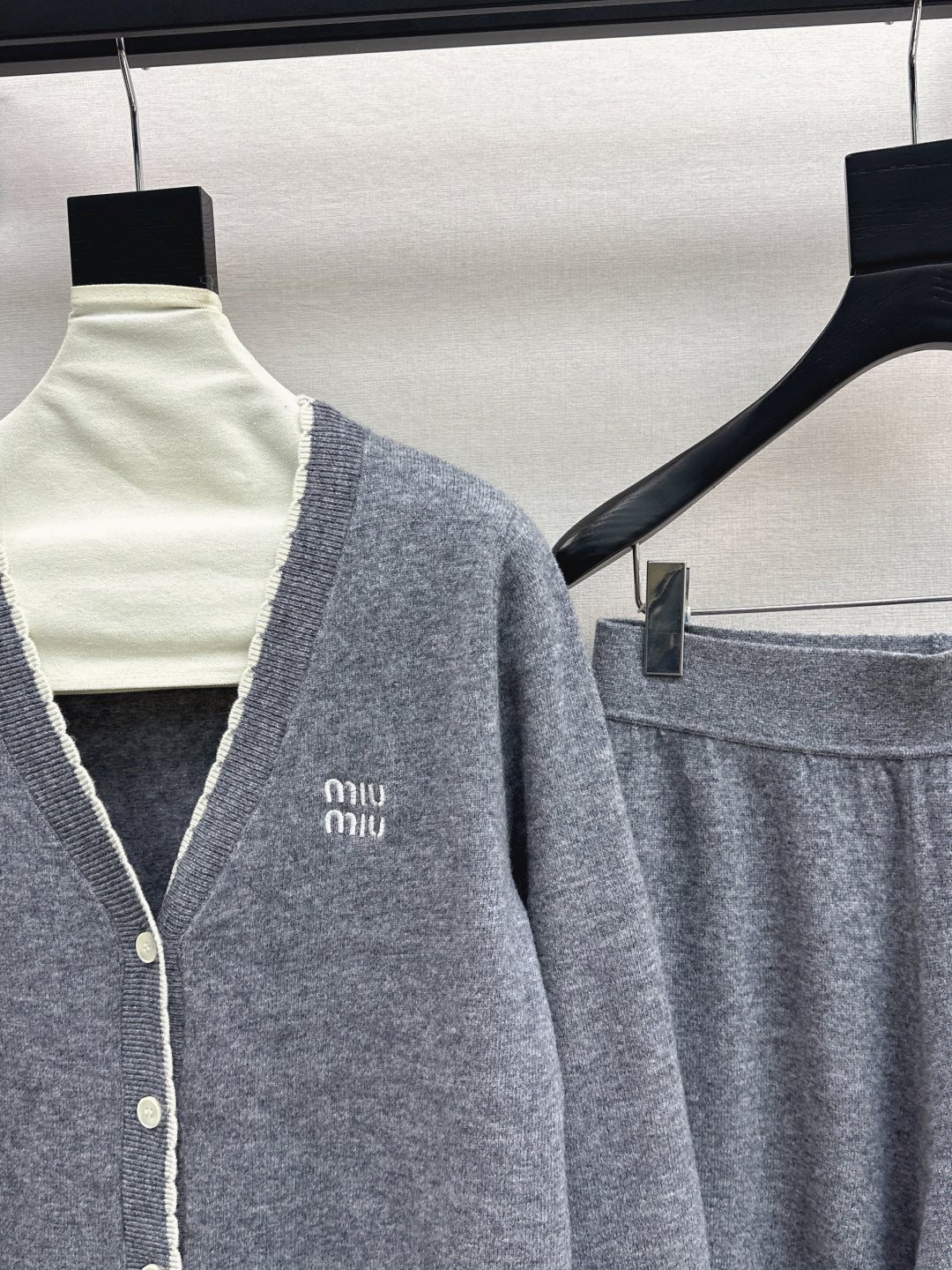 Miu 25fw wool suit