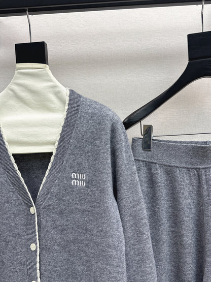 Miu 25fw wool suit