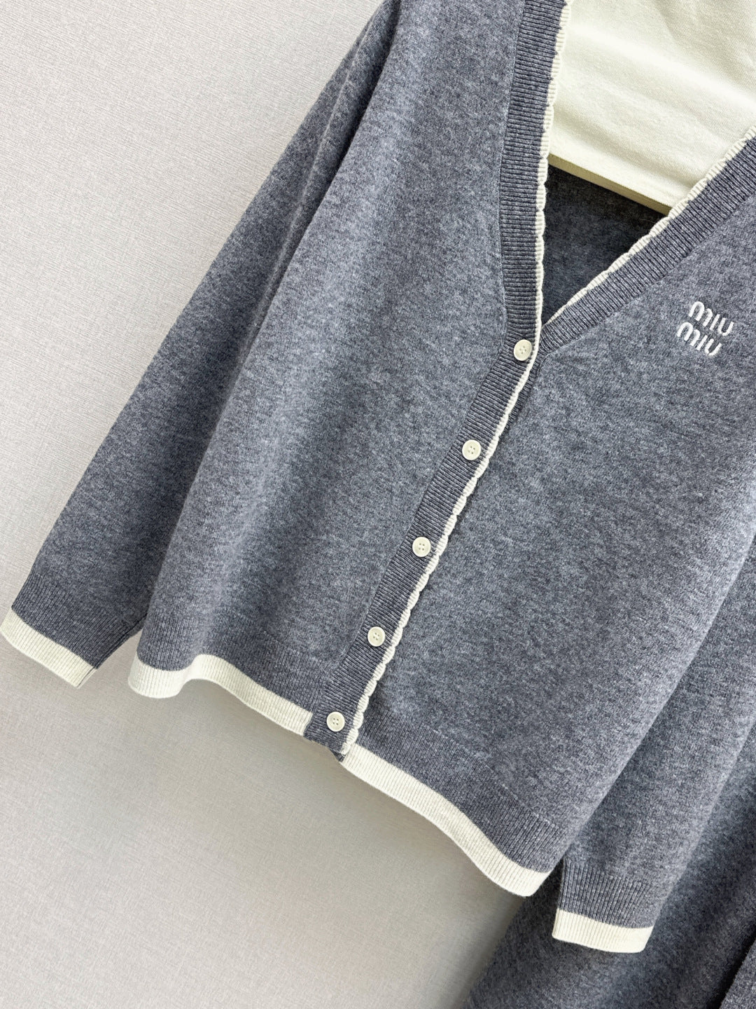 Miu 25fw wool suit