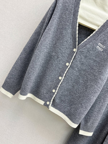Miu 25fw wool suit