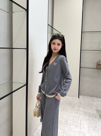 Miu 25fw wool suit