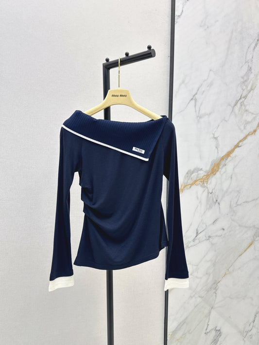 Miu 25fw off shoulder top