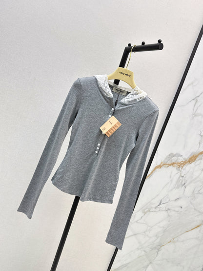 Miu 25fw knitted sweater