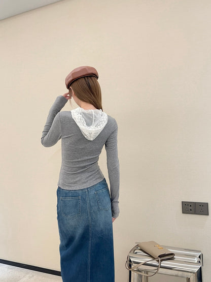 Miu 25fw knitted sweater
