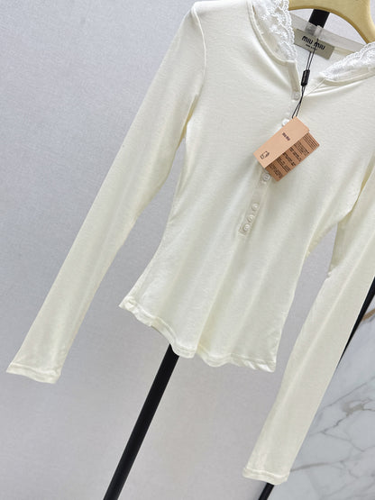 Miu 25fw knitted sweater