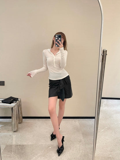 Miu 25fw knitted sweater