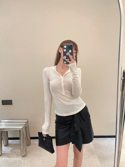 Miu 25fw knitted sweater