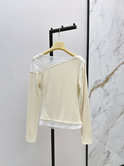 Miu 25fw lace shirt