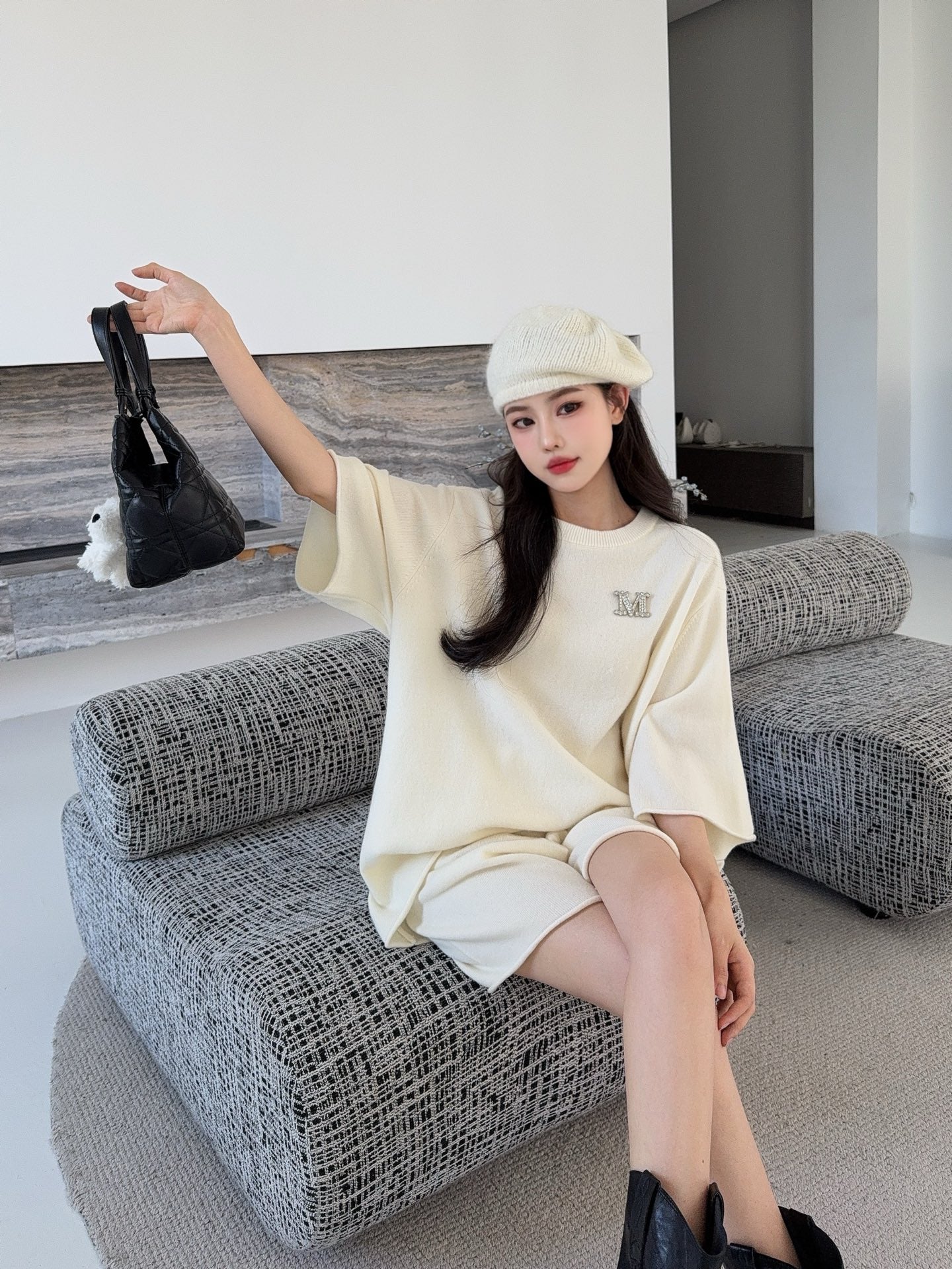 Max 25fw wool suit