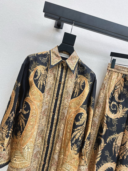 Zimm 25fw print shirt