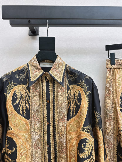 Zimm 25fw print shirt