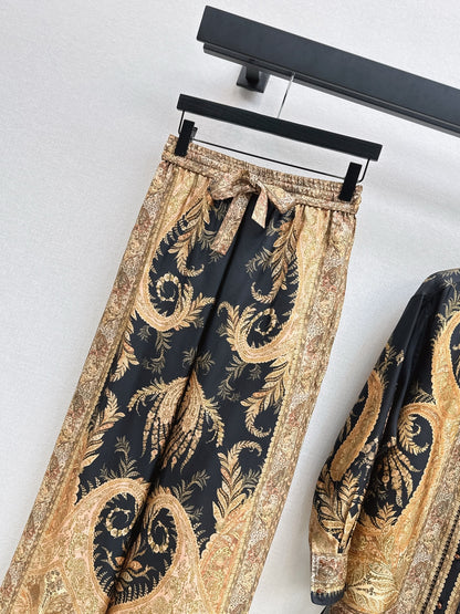 Zimm 25fw print pants