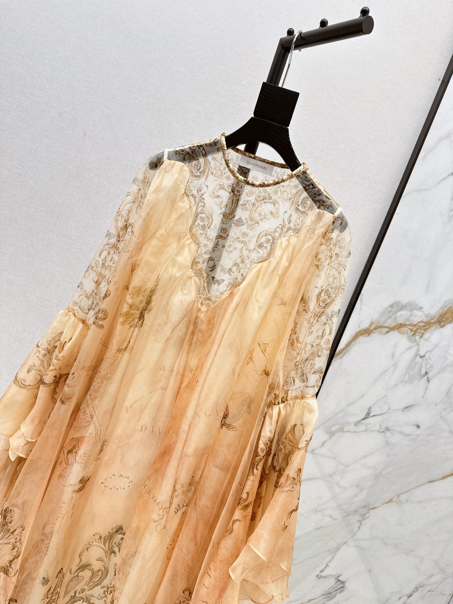 Zimm 25fw silk dress