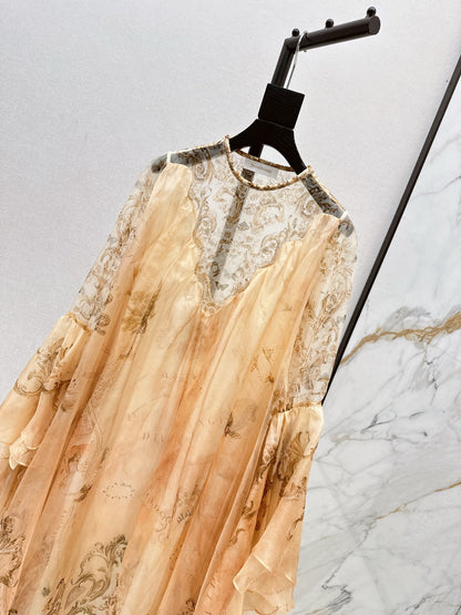 Zimm 25fw silk dress