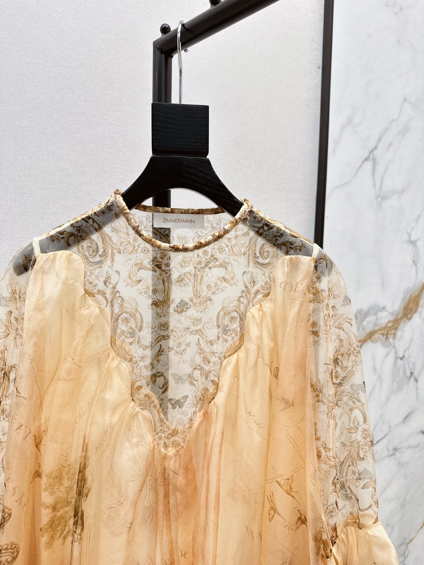 Zimm 25fw silk dress