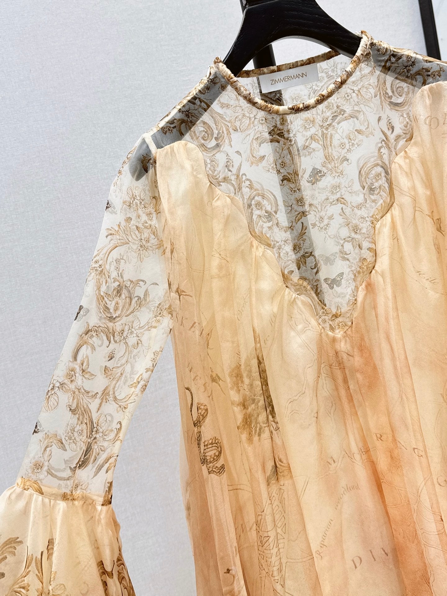 Zimm 25fw silk dress