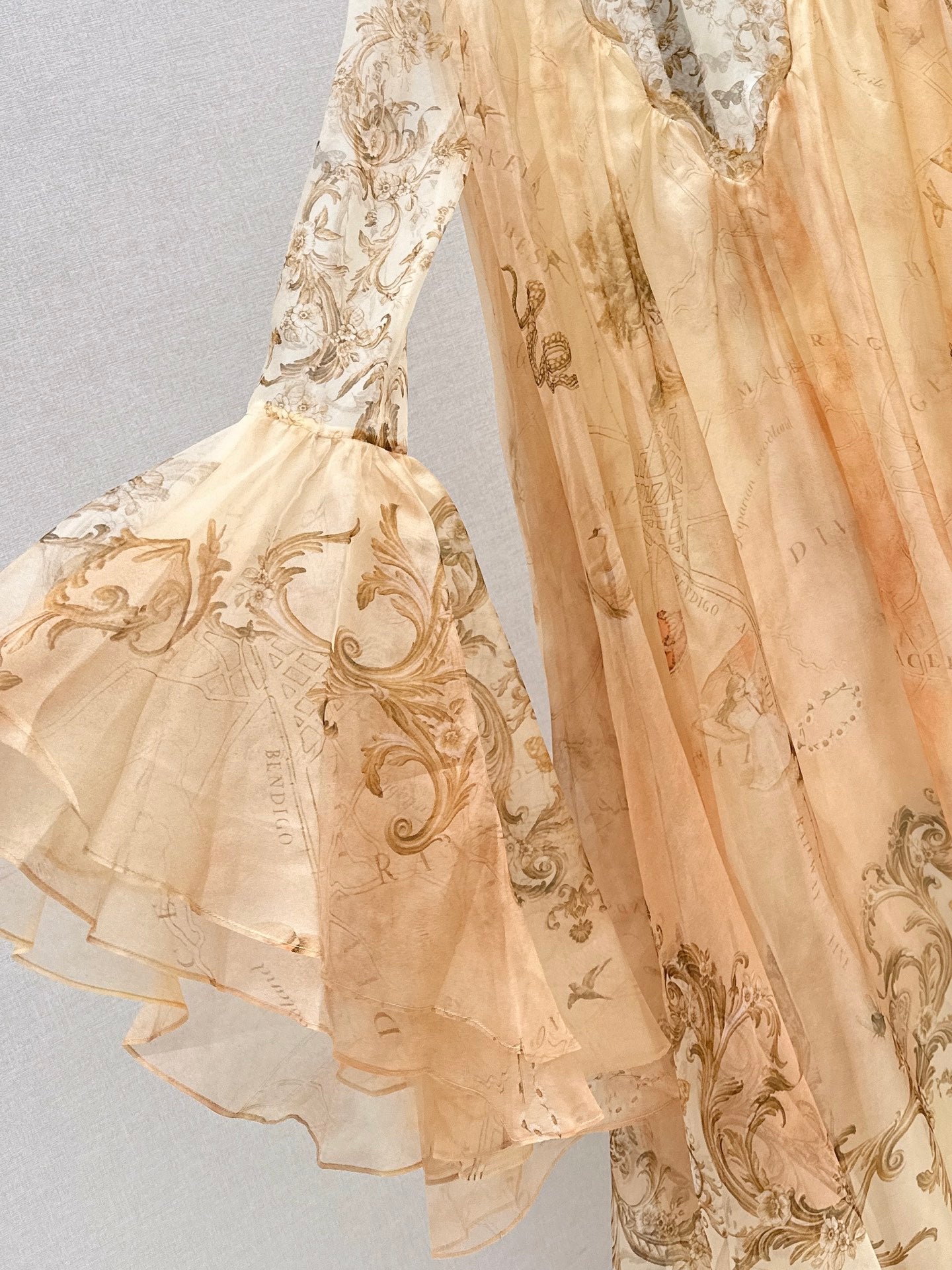 Zimm 25fw silk dress