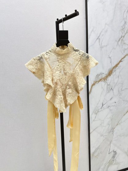 Zimm 25ss lace shirt