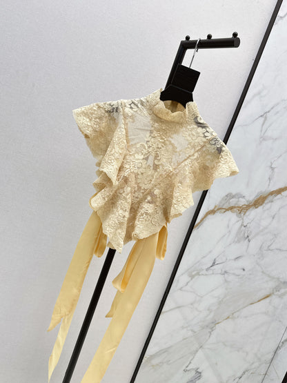 Zimm 25ss lace shirt