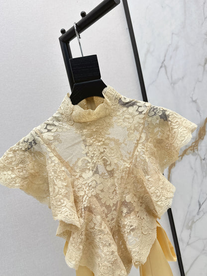 Zimm 25ss lace shirt