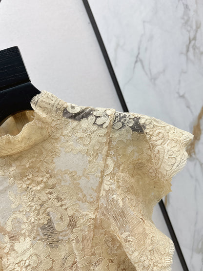 Zimm 25ss lace shirt