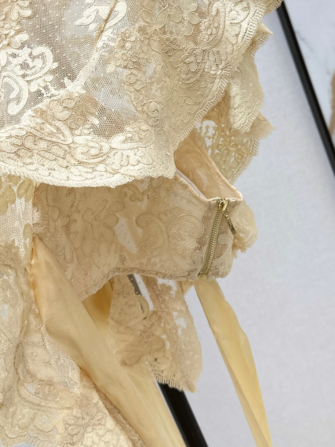Zimm 25ss lace shirt