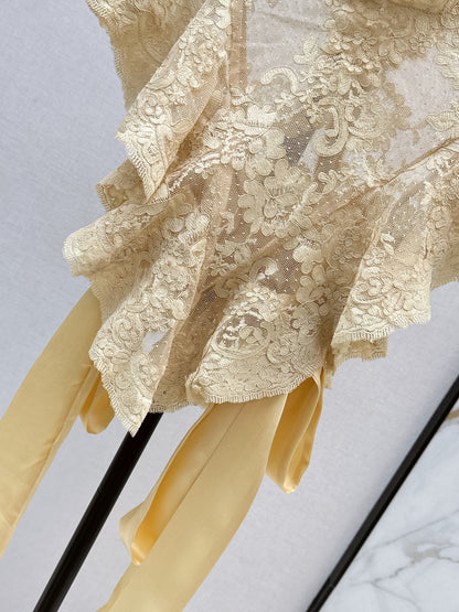 Zimm 25ss lace shirt