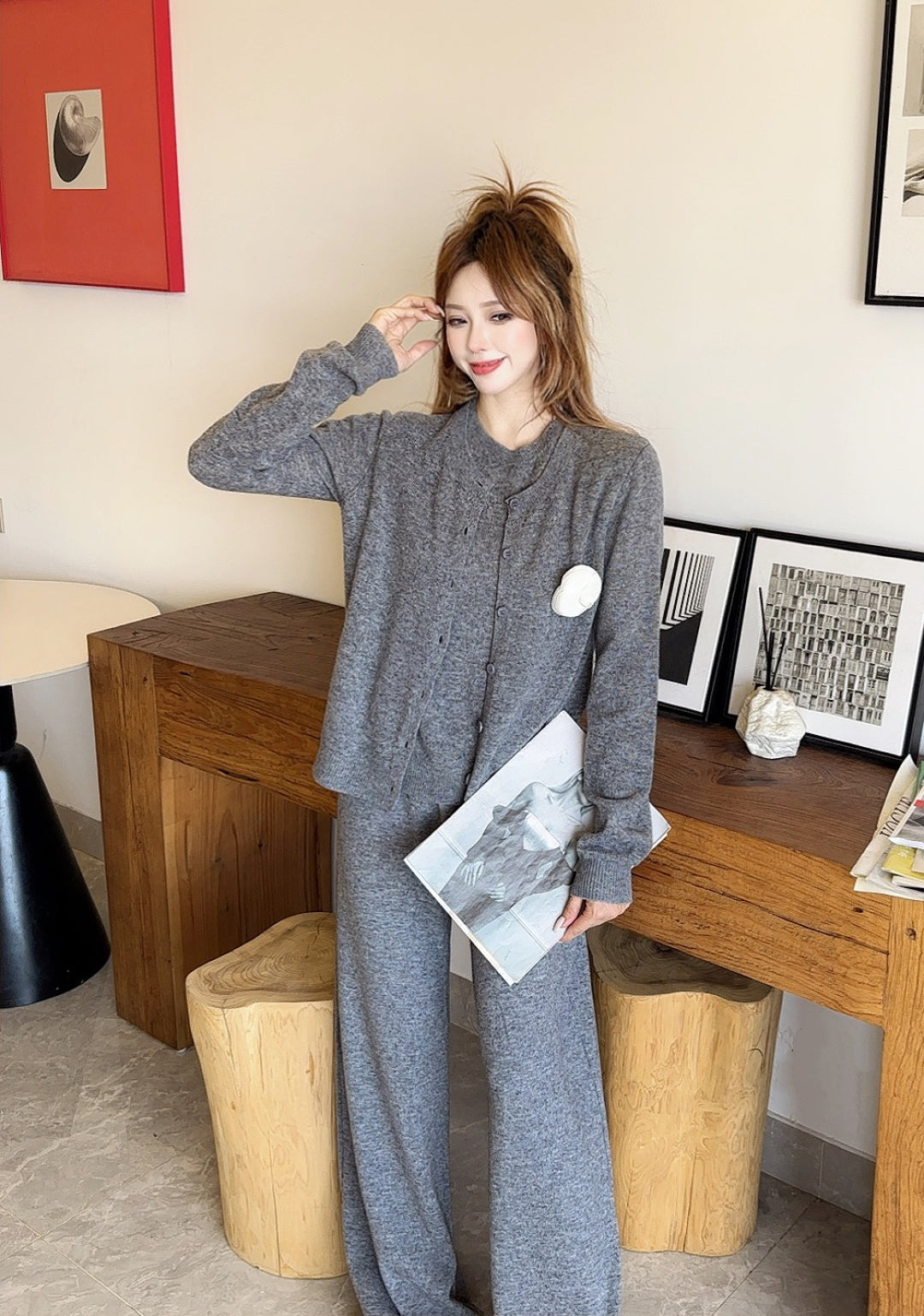 Chan 25fw wool suit
