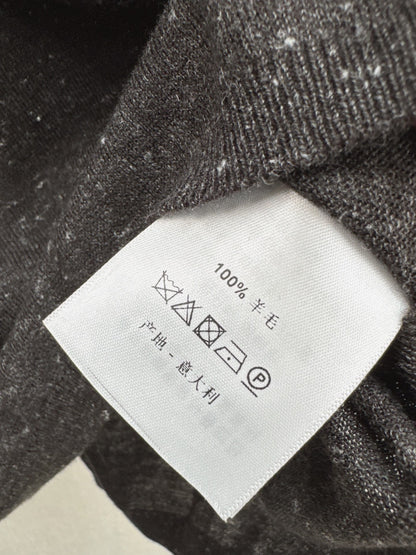 CD 25fw wool kintted suit