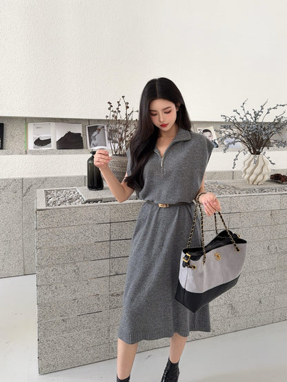 Herm 25fw sleeveless dress