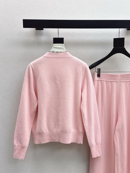 Bur 25fw knit suit