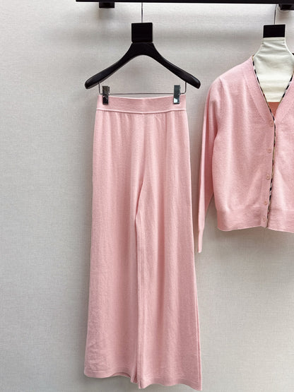 Bur 25fw knit suit