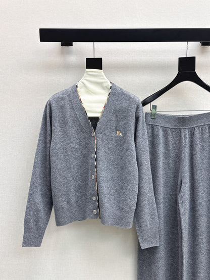 Bur 25fw knit suit