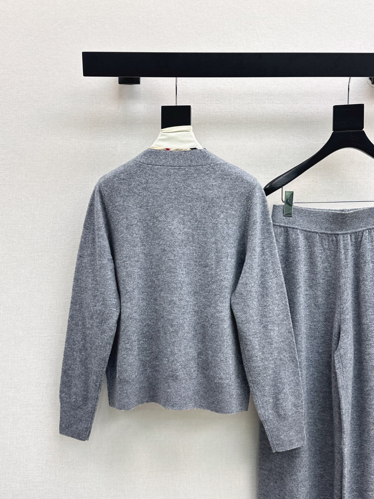 Bur 25fw knit suit