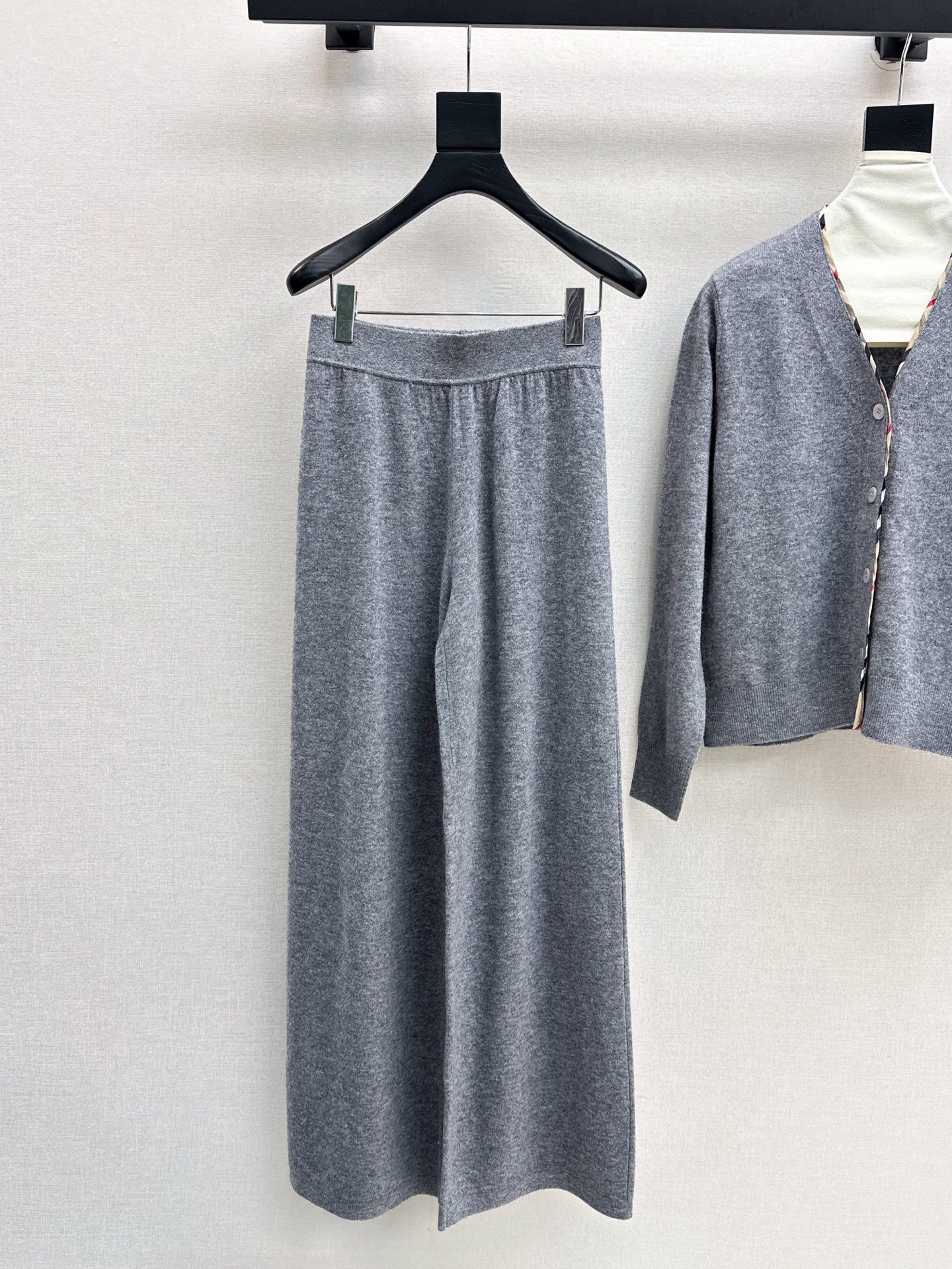 Bur 25fw knit suit