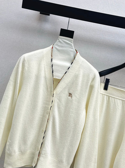 Bur 25fw knit suit