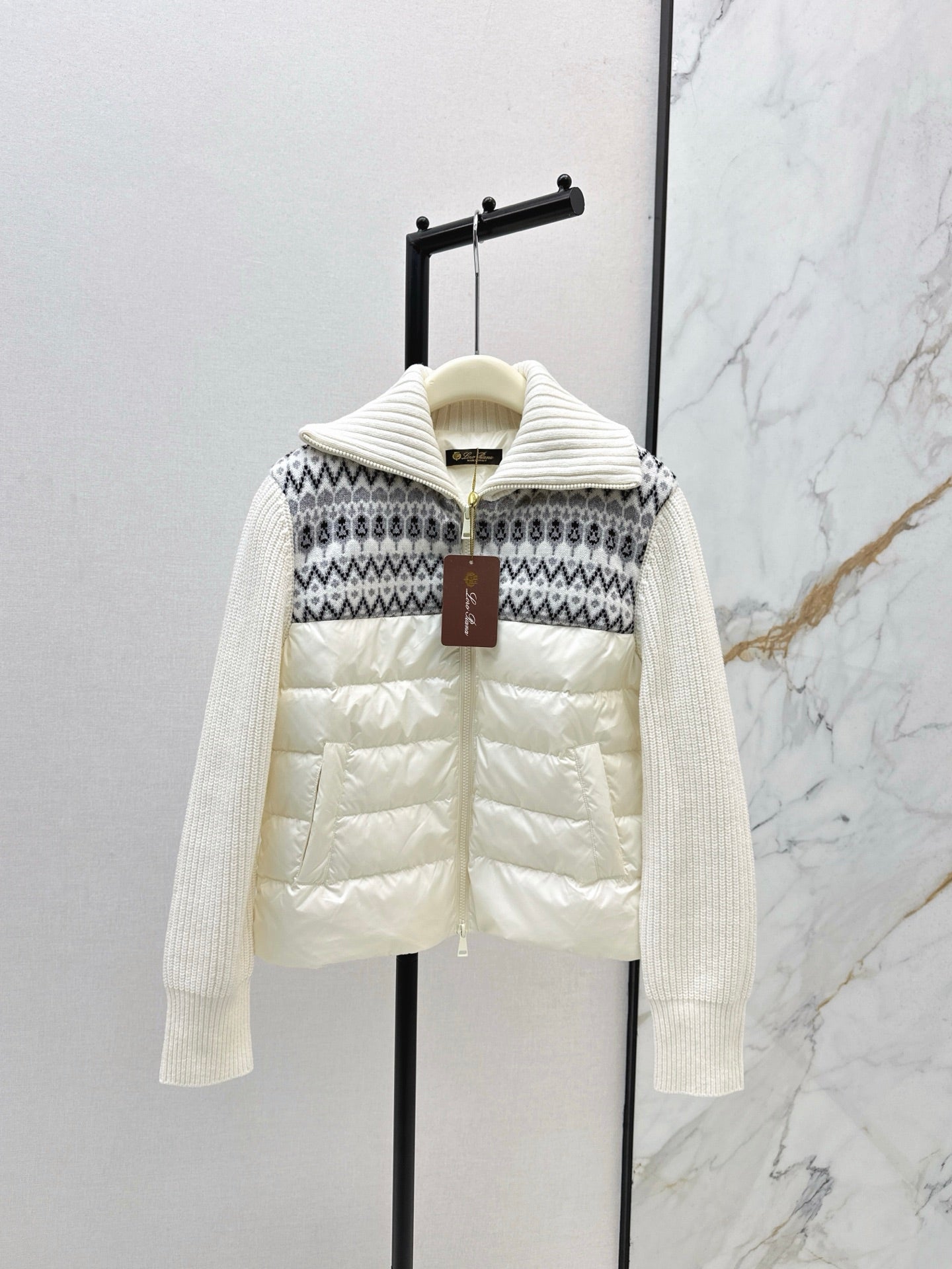 Loro 25fw wool down jacket
