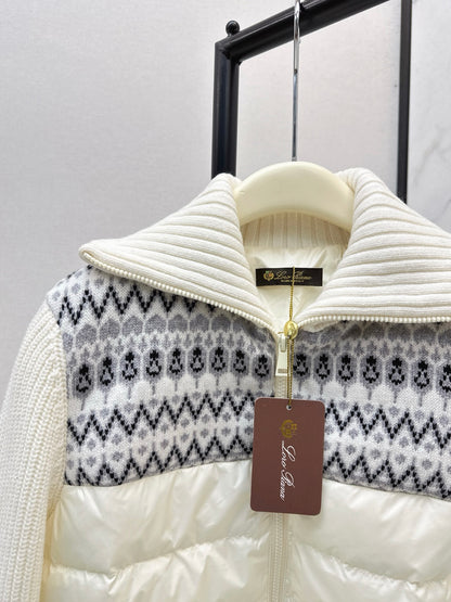 Loro 25fw wool down jacket