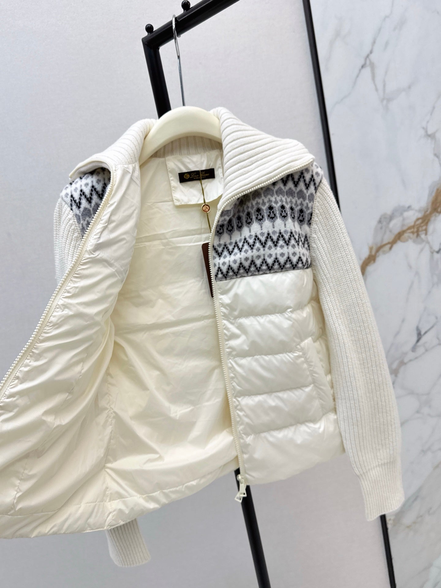 Loro 25fw wool down jacket