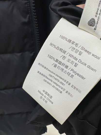 Loro 25fw wool down jacket