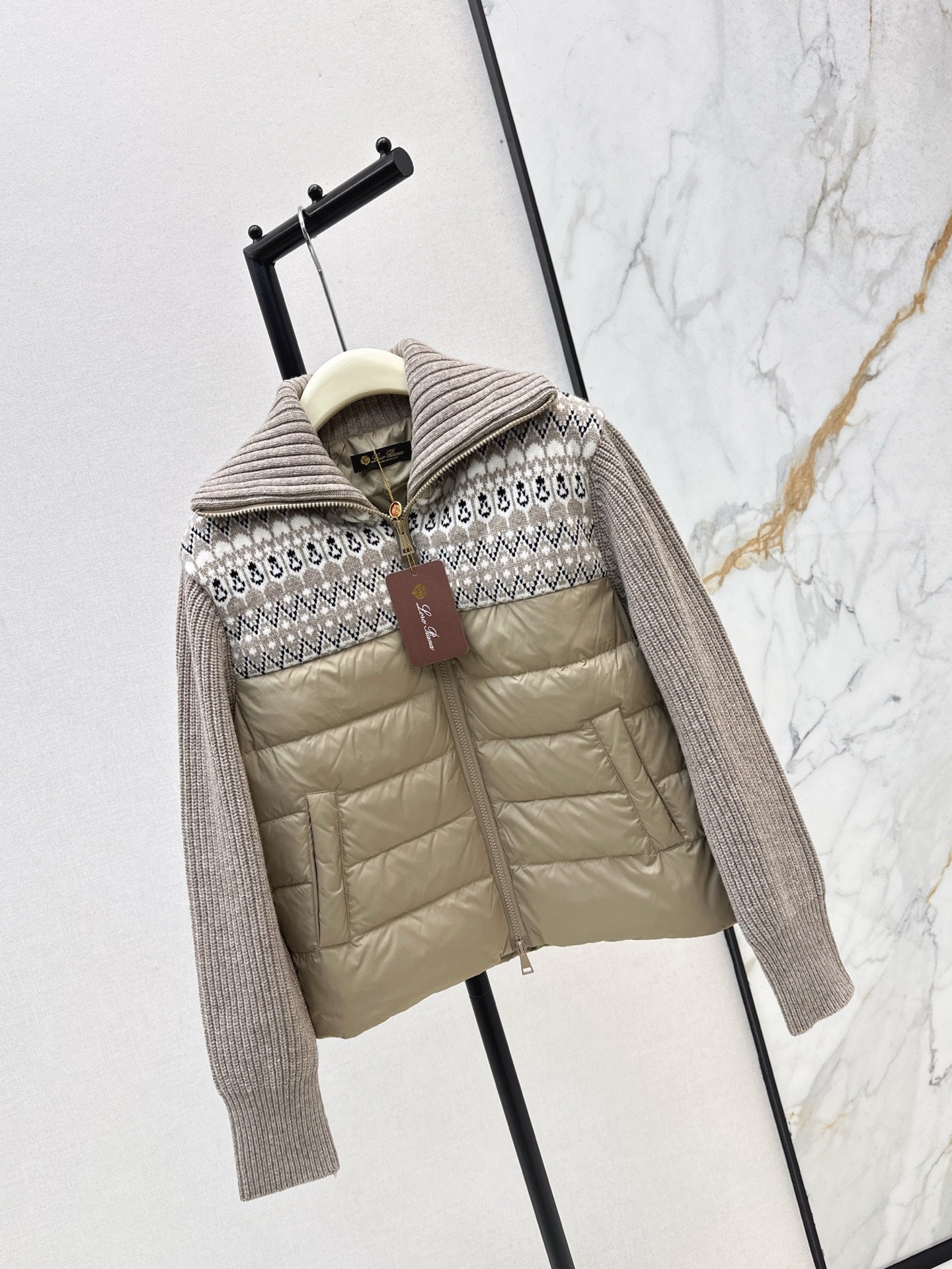 Loro 25fw wool down jacket