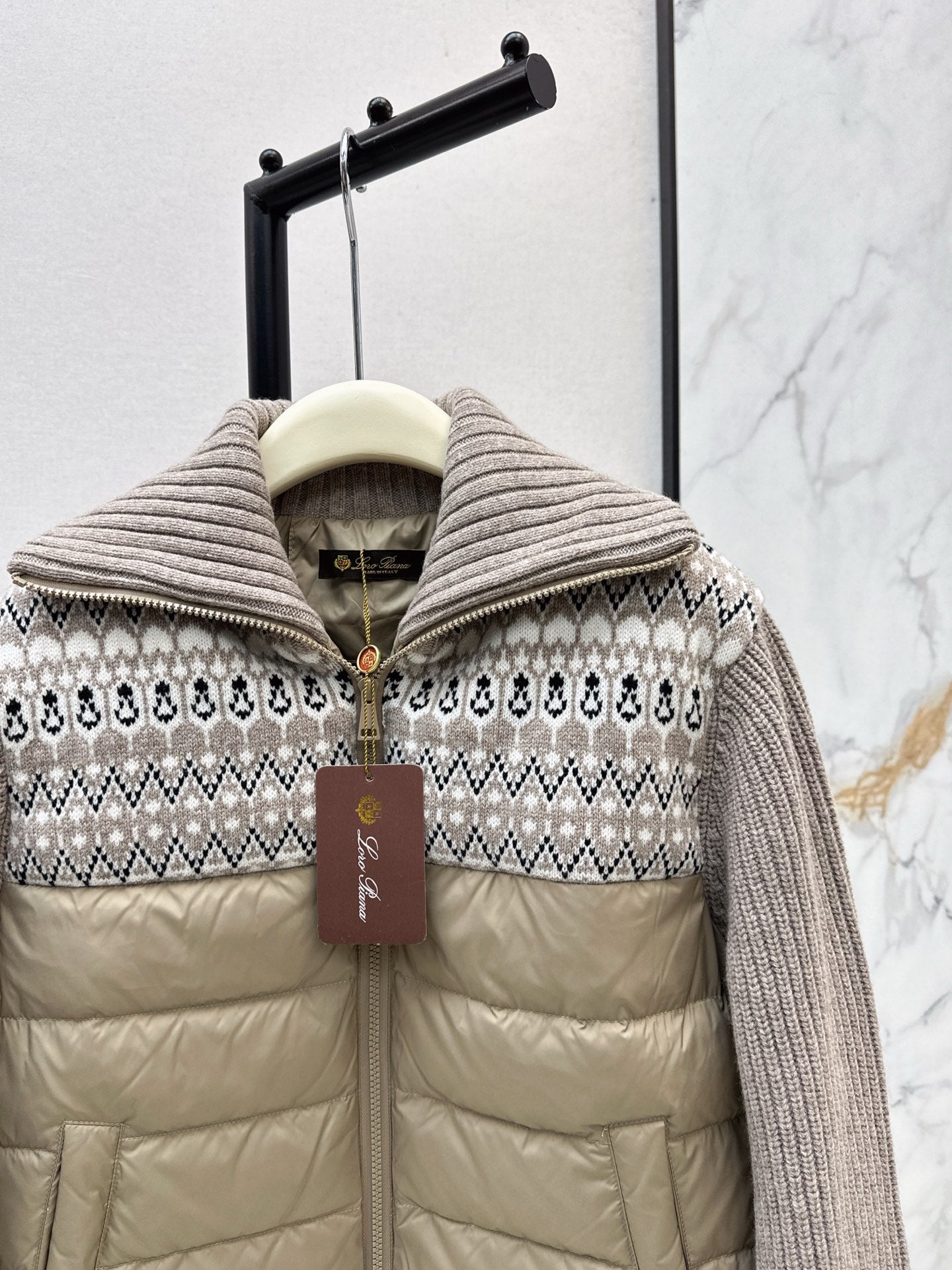 Loro 25fw wool down jacket