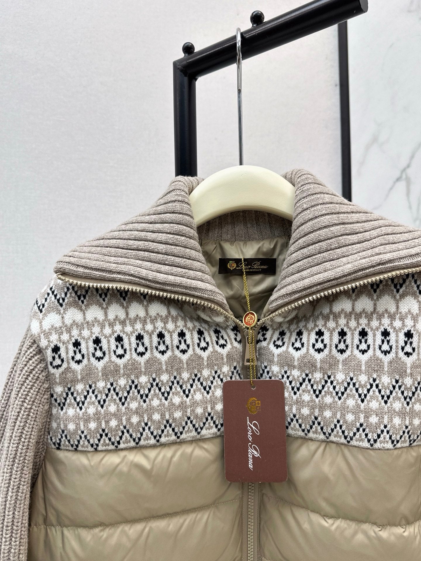 Loro 25fw wool down jacket